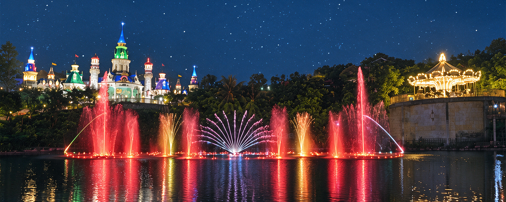Musical Fountain Show at Imagicaa