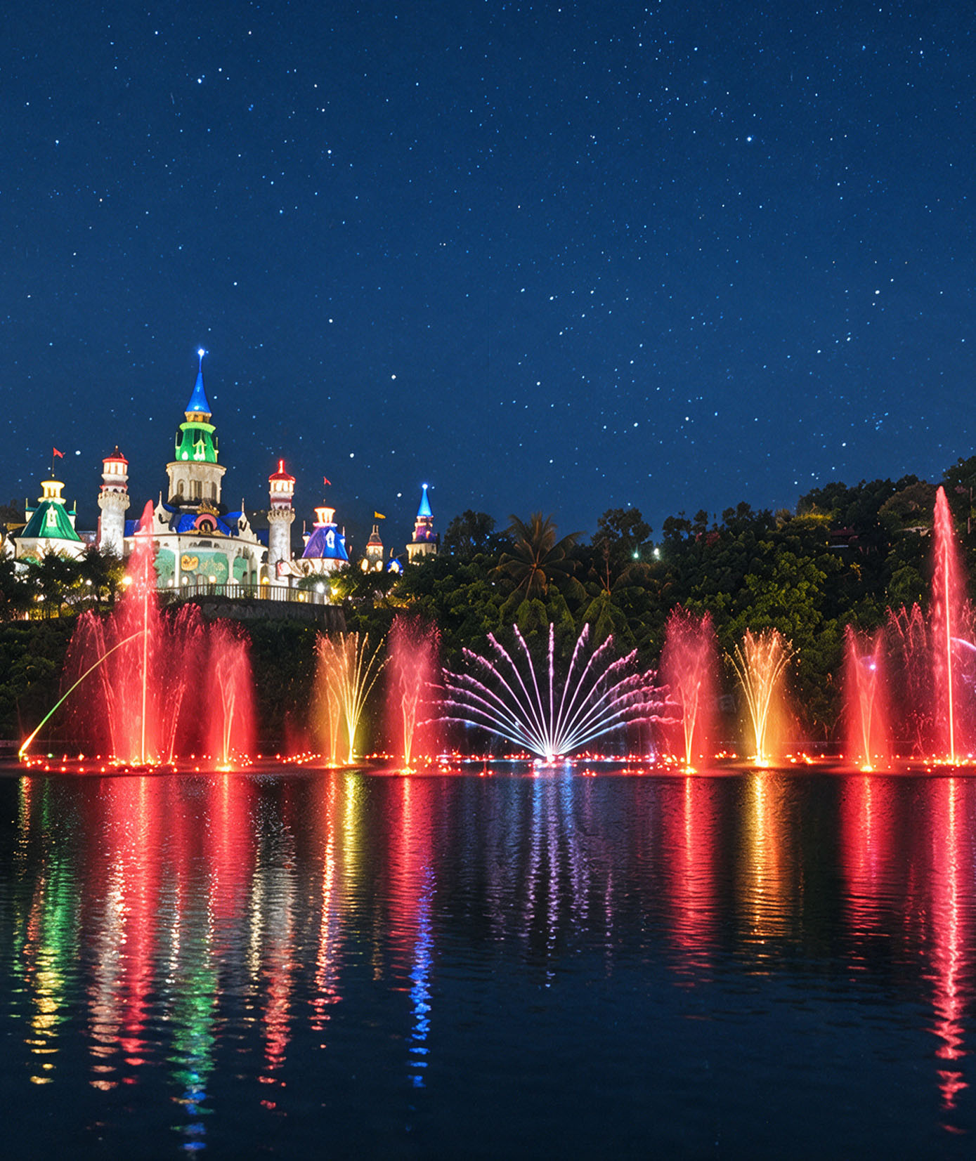 Musical Fountain Show at Imagicaa