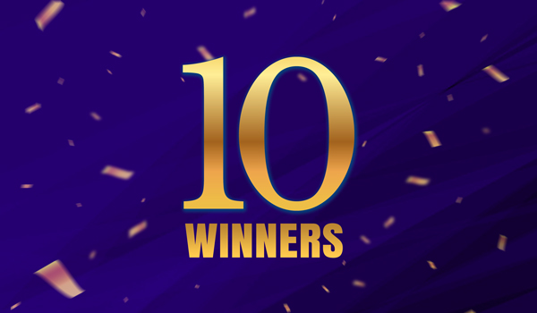 10 winners